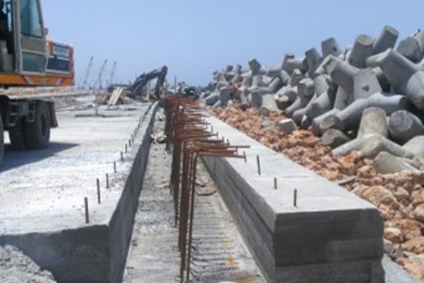 Breakwater of the new port in Alexandria with length of 5 km (17)