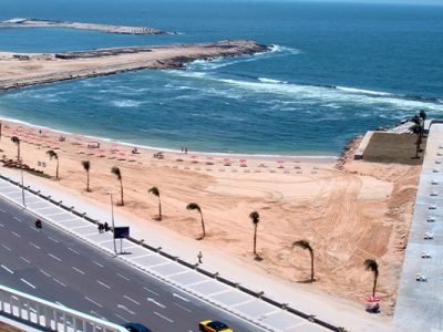 Construction of 26 July Hotel’s Beach (1)